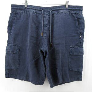 Vilebrequin Shorts XXL Linen Cargo Baggy Loose Outdoor Travel Summer *